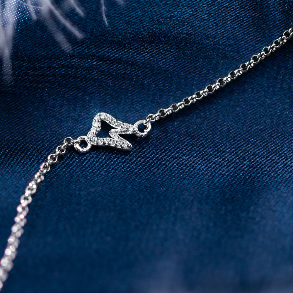 Dainty Sterling Silver Tooth Necklace for Dentist