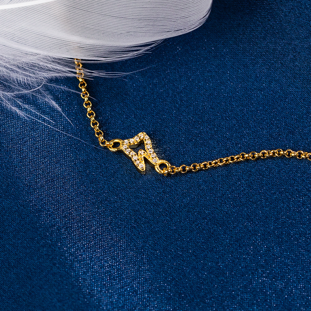 Sterling Silver Dainty Tooth Necklace