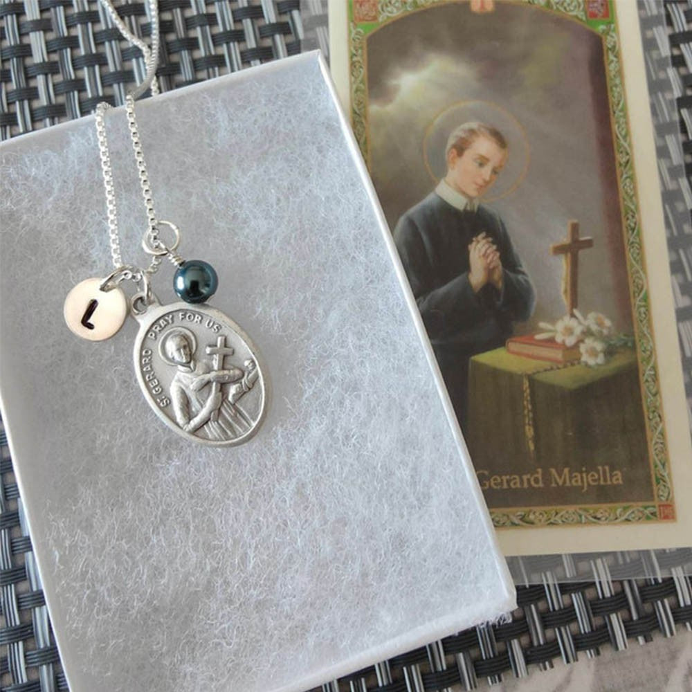 Customized Pregnancy Motherhood Fertility Initial Necklace