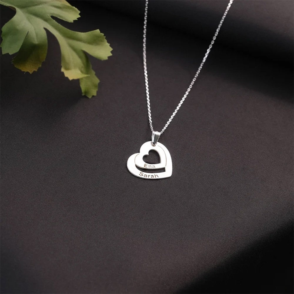 Multiple Name Necklace, Family Name Necklace, Personalized, Children Name Necklace for Mom, 2-3-4 Names Necklace, Jewelry, Bridesmaid Gift