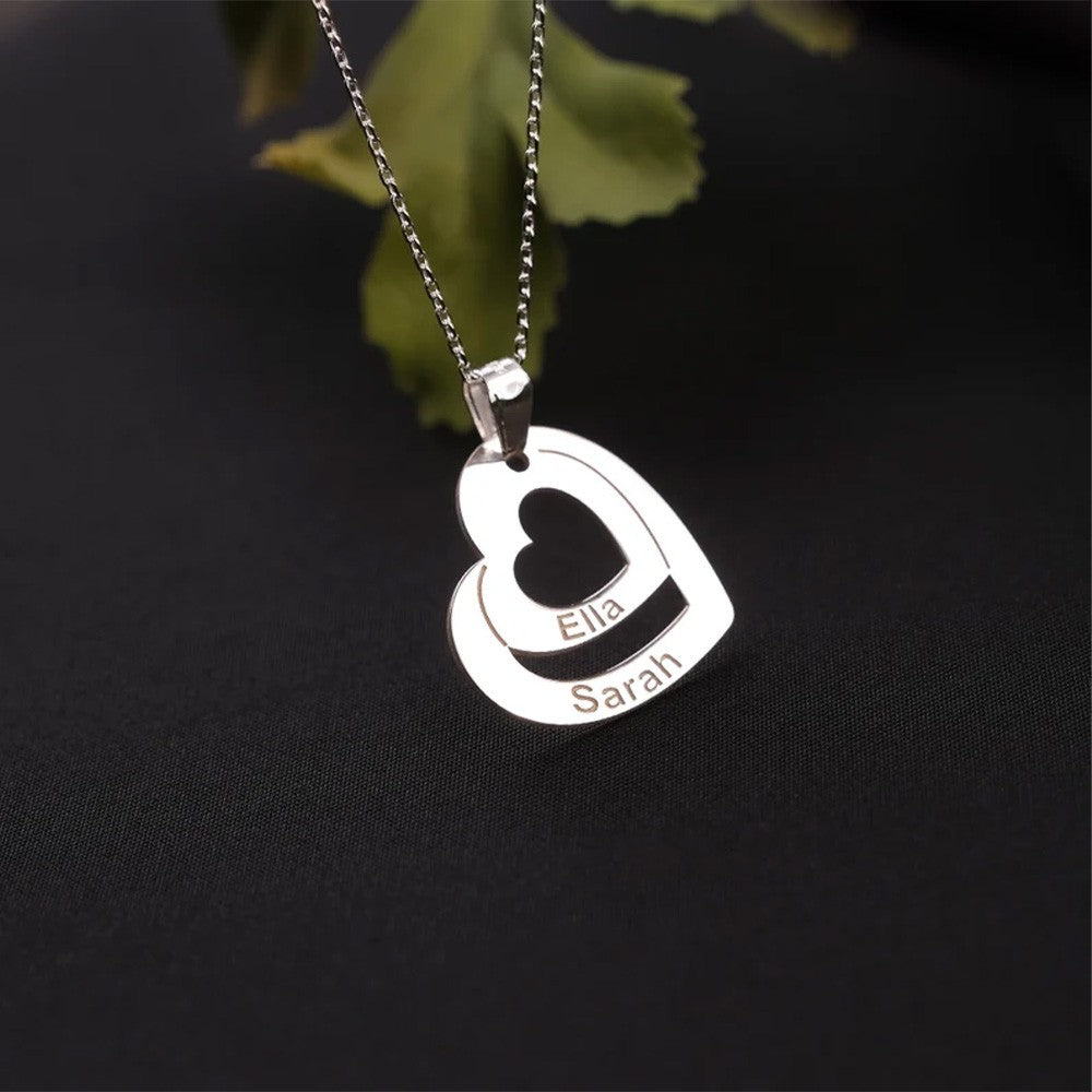 Multiple Name Necklace, Family Name Necklace, Personalized, Children Name Necklace for Mom, 2-3-4 Names Necklace, Jewelry, Bridesmaid Gift