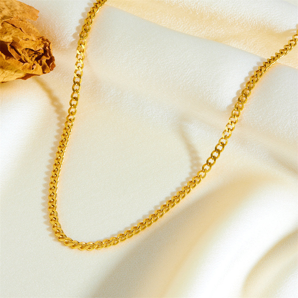 Gold Layered Hand of Protection Necklace with Faux Pearl Pendant , Elegant Women's Jewelry