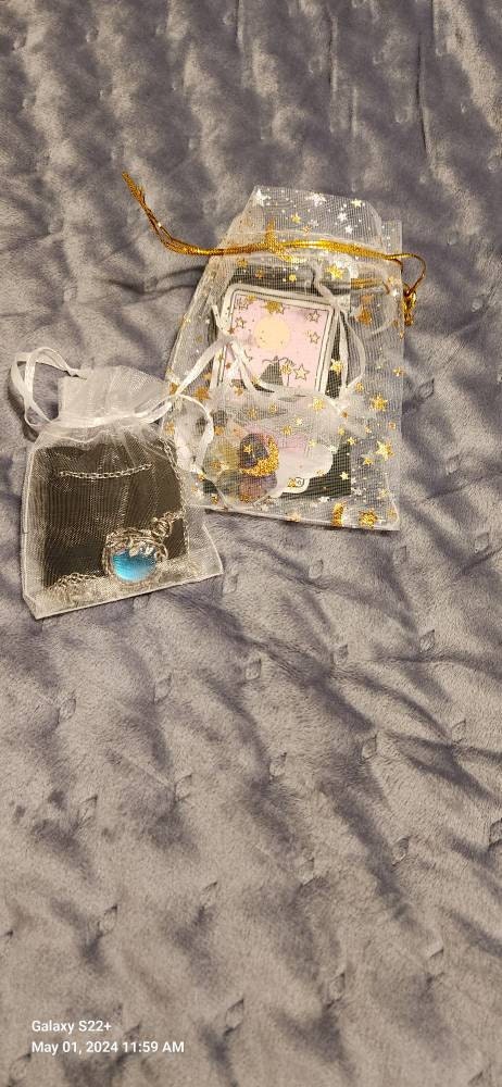 Witch’s Mirror Necklace | Hexenspiegel Protection Amulet From Dark Arts | Wiccan Amulet | Alter Tool