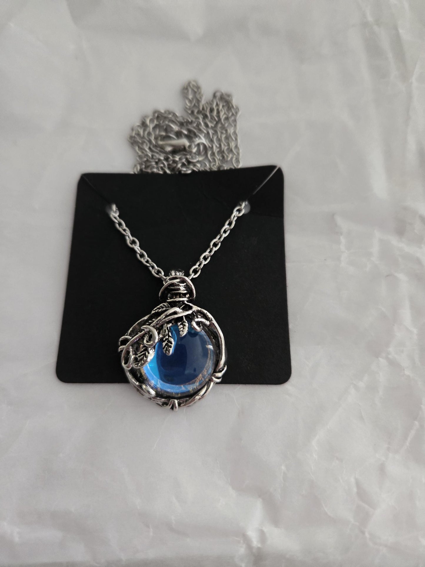 Witch’s Mirror Necklace | Hexenspiegel Protection Amulet From Dark Arts | Wiccan Amulet | Alter Tool