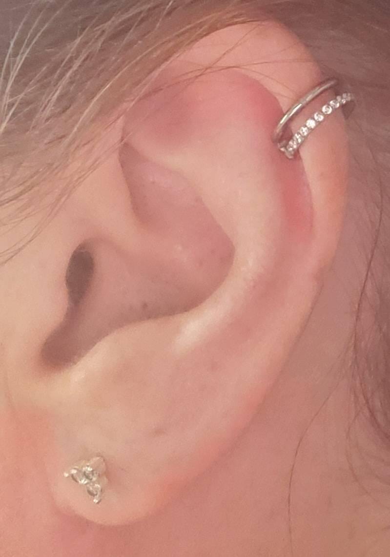 18G/16G Titanium Double Hinge Hoop • Hinged Segment Nose Ring • Septum Clicker Ring • Cartilage Hoop • Helix Earring Hoop