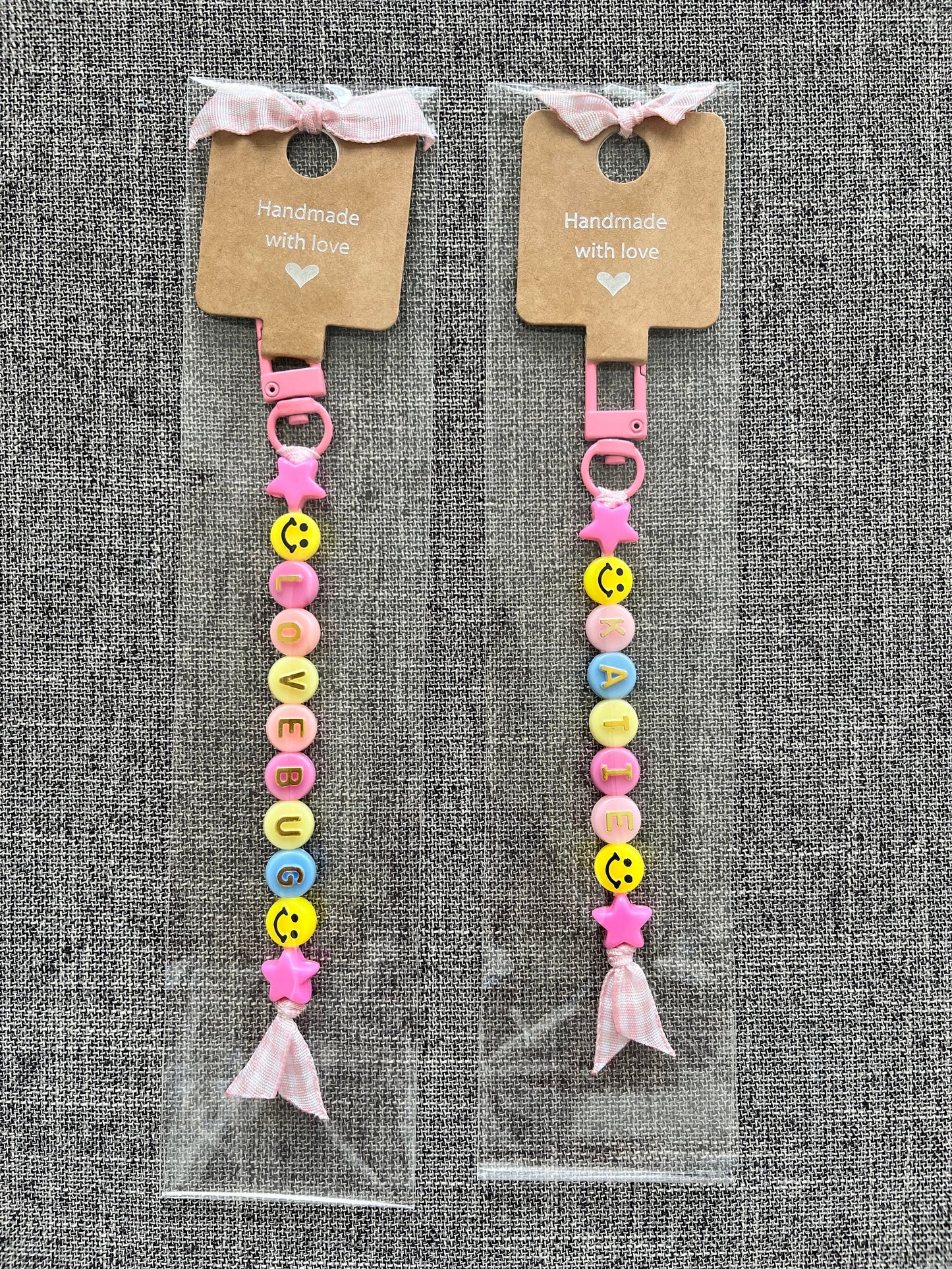 Personalized Keychain/Bag Charm for Diaper Bag, Baby Gift, Kid Gift, Backpack Name Tag, Birthday Gift, School, Mother's Day Gift, Teacher