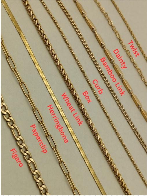 18K Gold Filled Belly Chain Necklace,Body Chain,Christmas Gifts,Anchor,Curb, Figaro Chain,Rope,Paperclip,Snake, Box Chain, Gift for Her