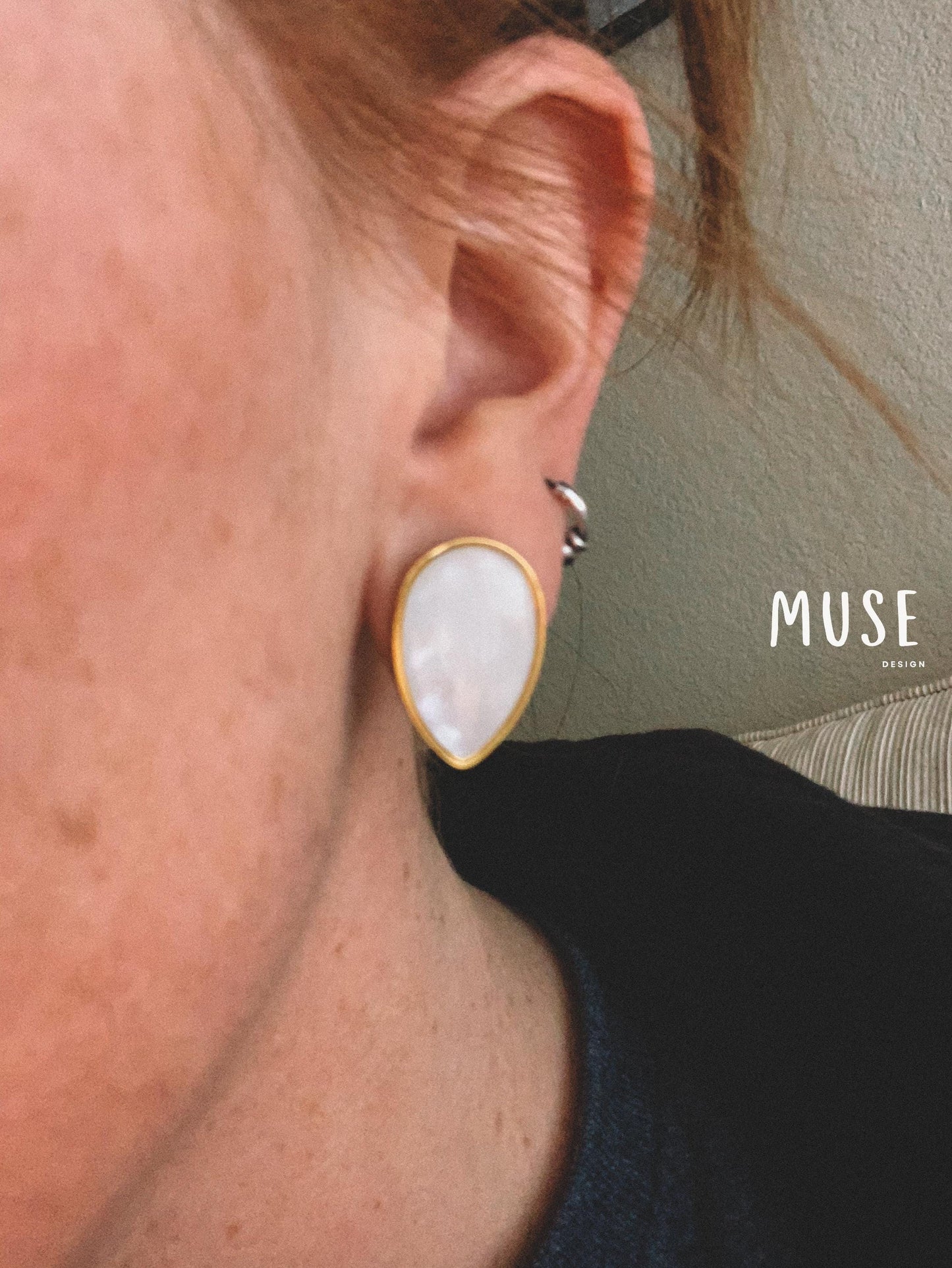 Teardrop Ear Plug Earrings Ear Plug Tunnel Gauges for Stretched Ear Lobes Ear Gauges Jewelry