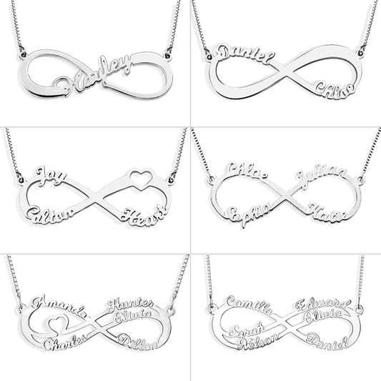 Personalized Infinity Name Necklace