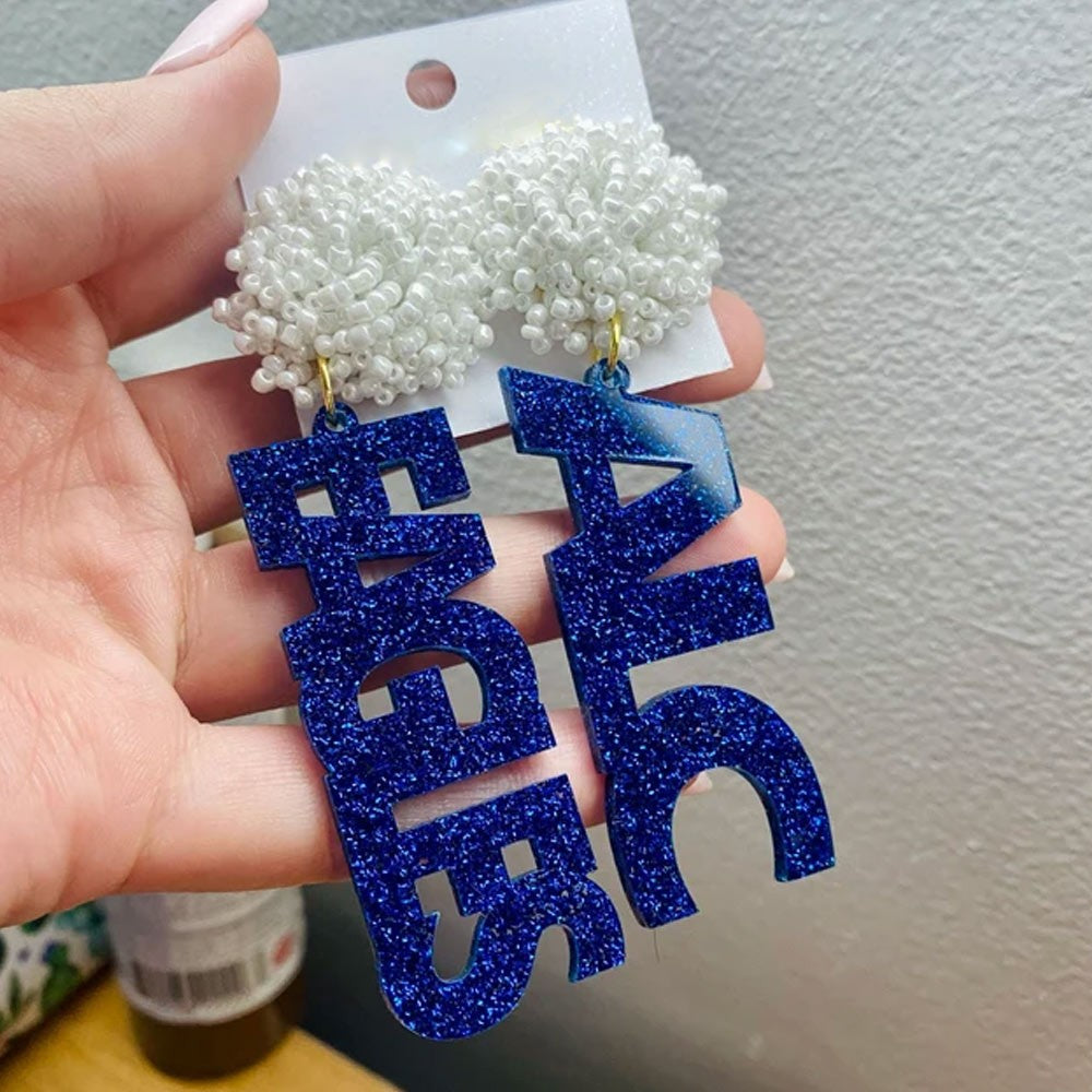 Custom Team Game Day Earrings