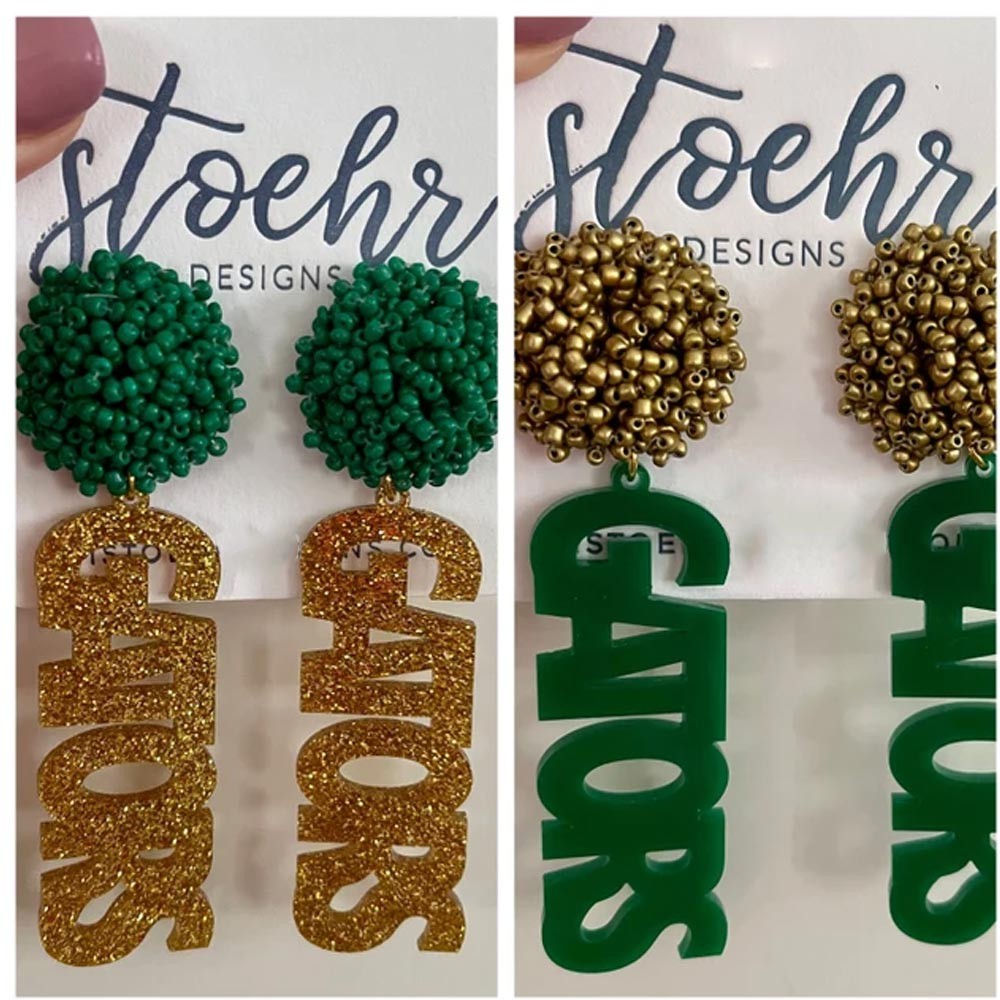 Custom Team Game Day Earrings