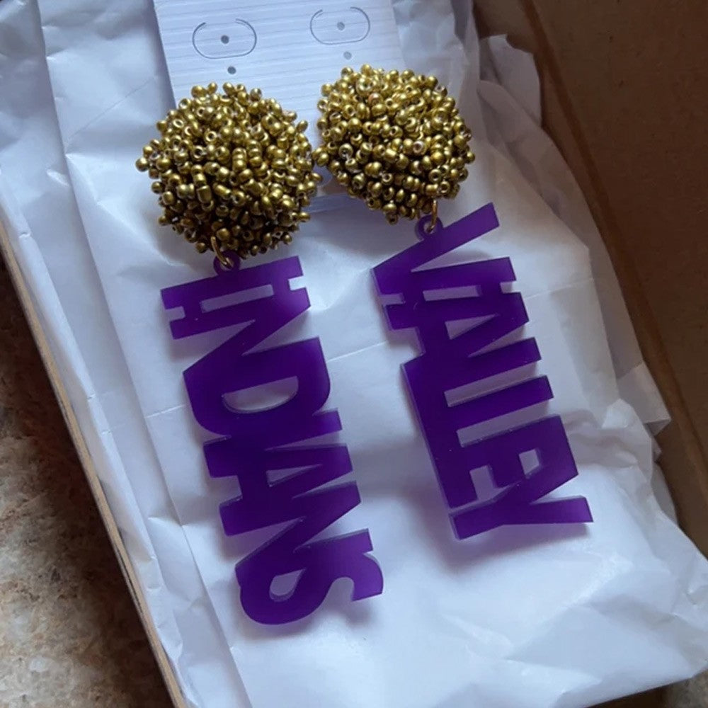 Custom Team Game Day Earrings