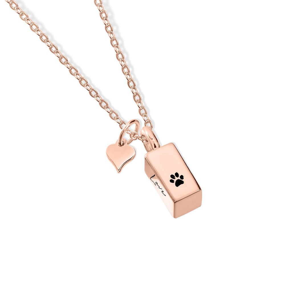 Personalized Tiny Urn Necklace, Cremation Jewelry, Ashes Keepsake, Custom Engraved Urn Necklace