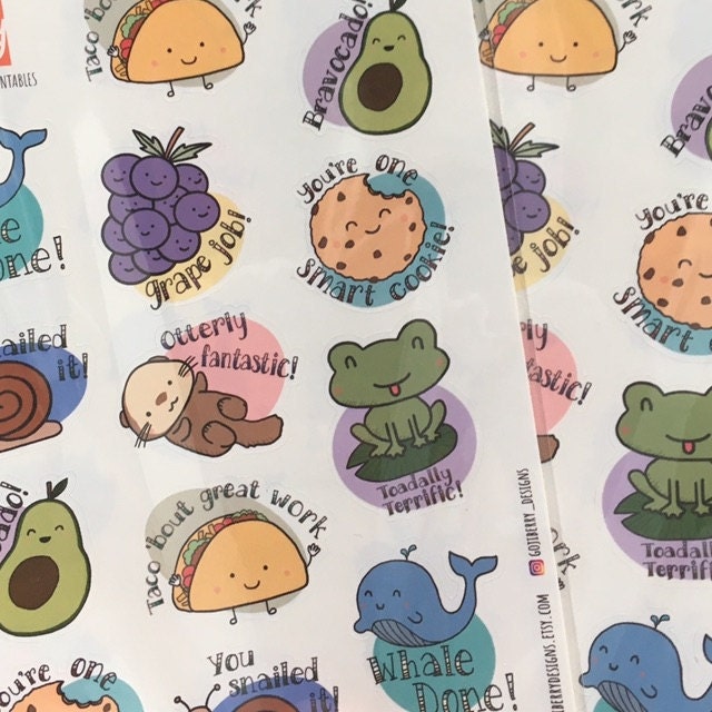 Teacher Reward Stickers No.1, Teacher Stickers, Student Reward Stickers (Pack of 26 Stickers)
