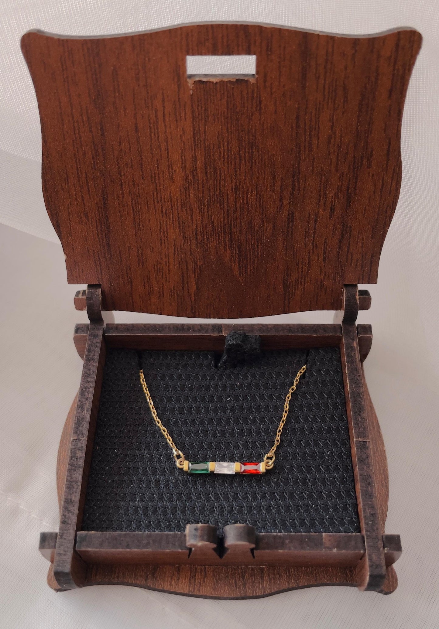 Baguette Birthstone Necklace,Family Birthstone Necklace,Personalized Gift,Mother's Birthstone Jewelry,Mothers Day Gift for Mom,Birthday Gift