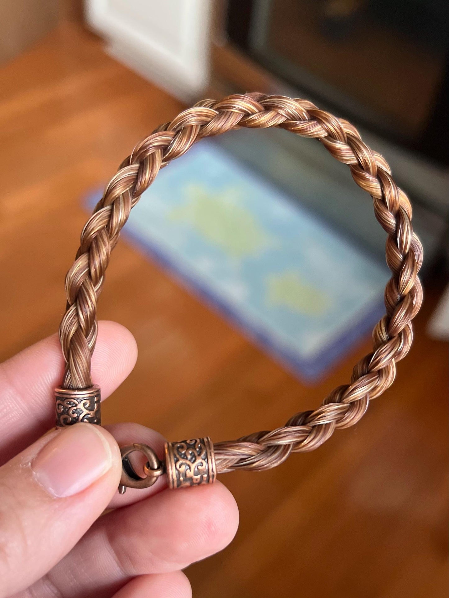 Custom Horse Hair Bracelet and Necklace Gift Set Braided by Equine Keepsakes