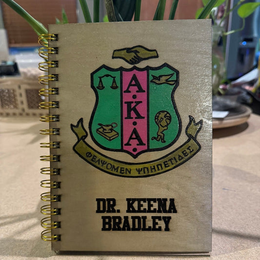 Alpha Kappa Alpha Sorority - AKA - Notebook/Journal
