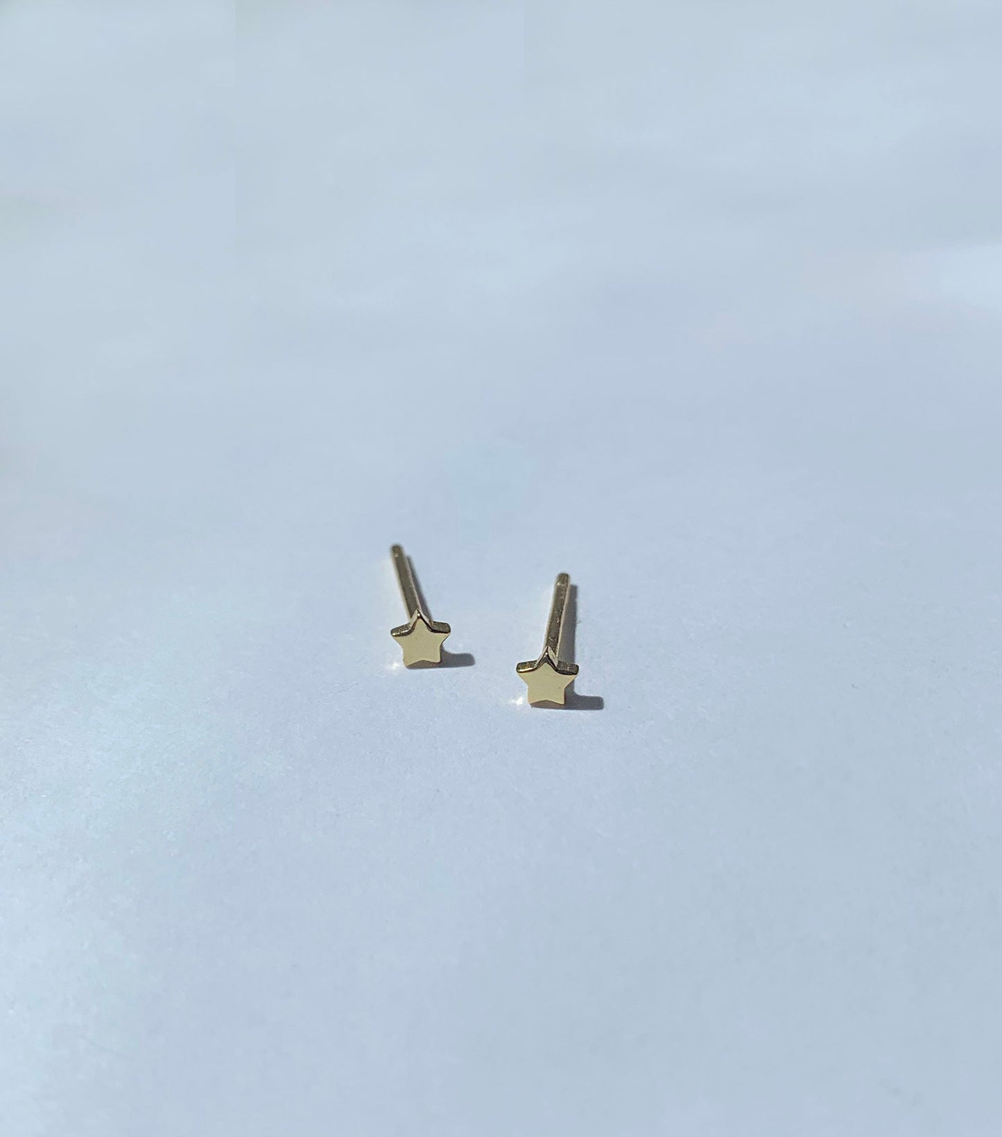 Tiny Star stud earrings - Dainty stud earrings - Sterling silver stud earrings