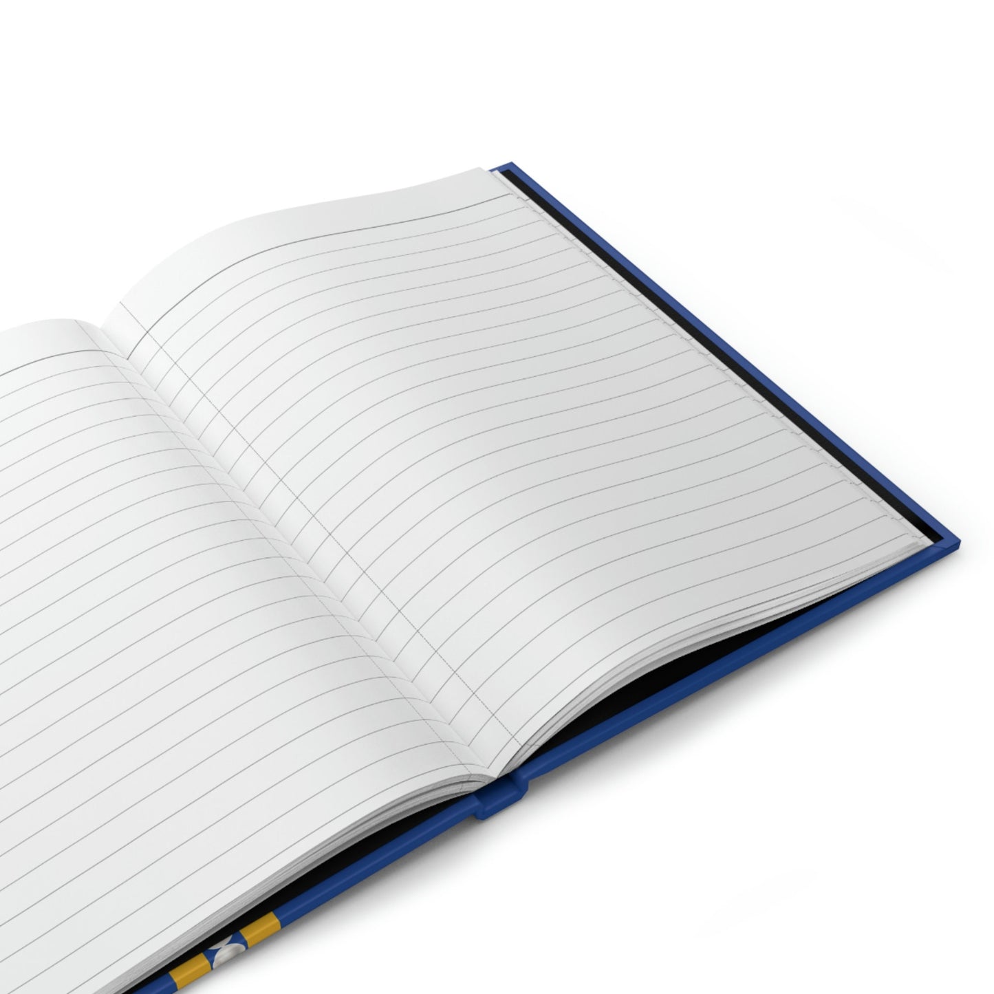 Personalized 1922 Pearl Jersey (Blue Cover) Hardcover Journal Matte | Diary | Blue and Gold | 1922 | SGRho Inspired | Sorority Gifts