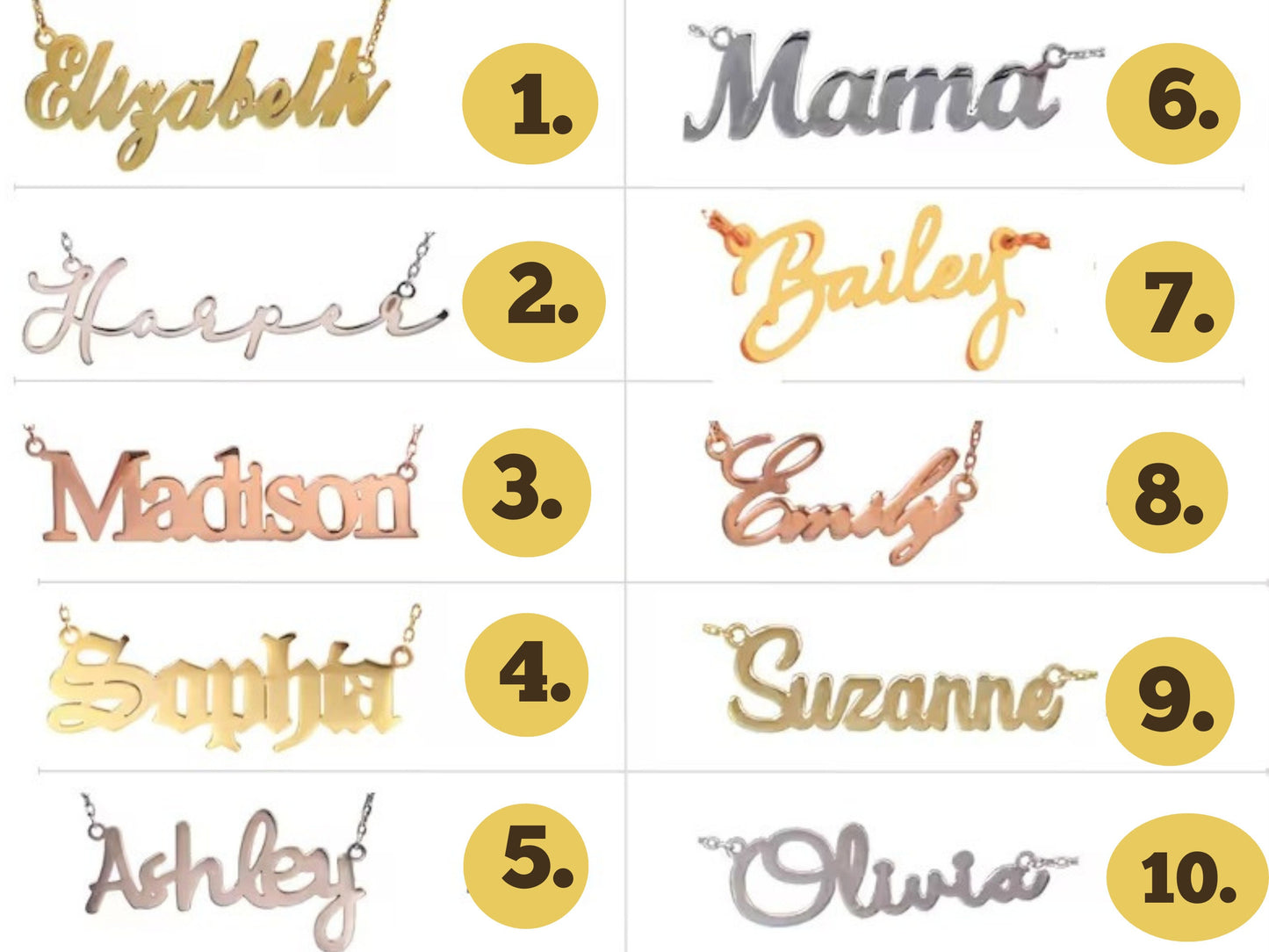 14K Gold Personalized Name Necklace with Figaro Chain, Handmade Jewelry, Personalized Christmas Gift for Mom, Custom Name Plate Necklace