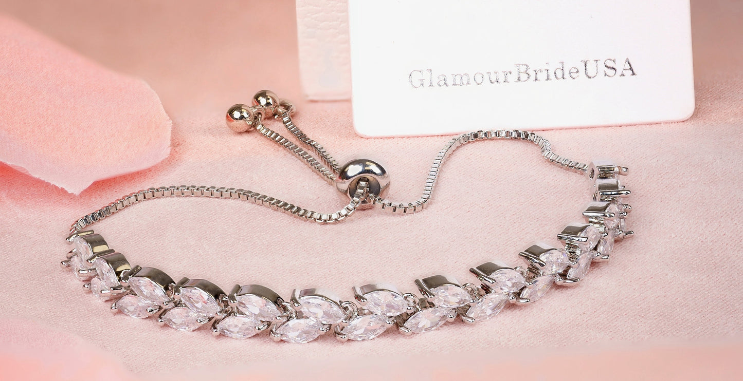 Pearl Bridal Necklace set Pearl Wedding Jewelry Rose Gold Pearl Necklace Pearl Bridal Necklace set Pearl Bridesmaid Jewelry Set