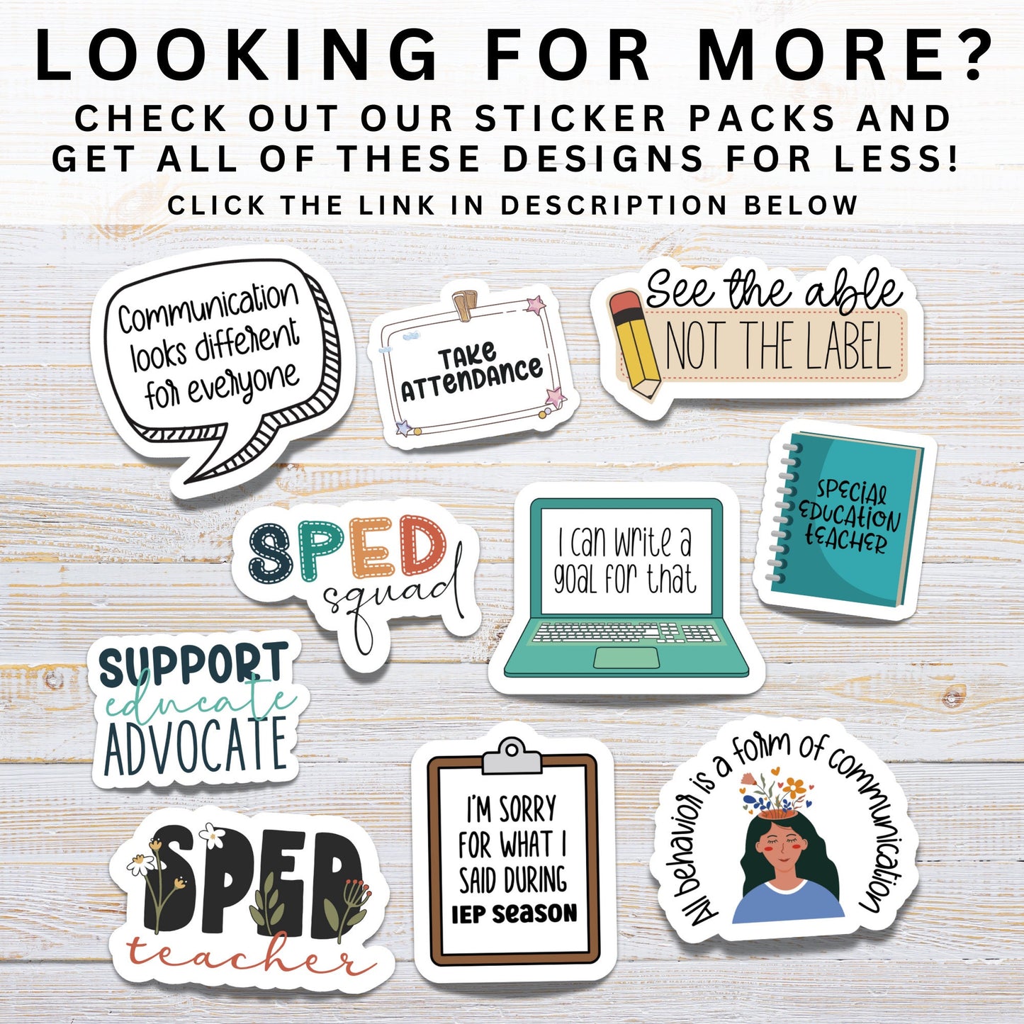 Sorry For What I Said During IEP Season Sticker, Teacher Sticker, Laptop Sticker, Teacher Gift, SPED Teacher Sticker, Special Education Gift