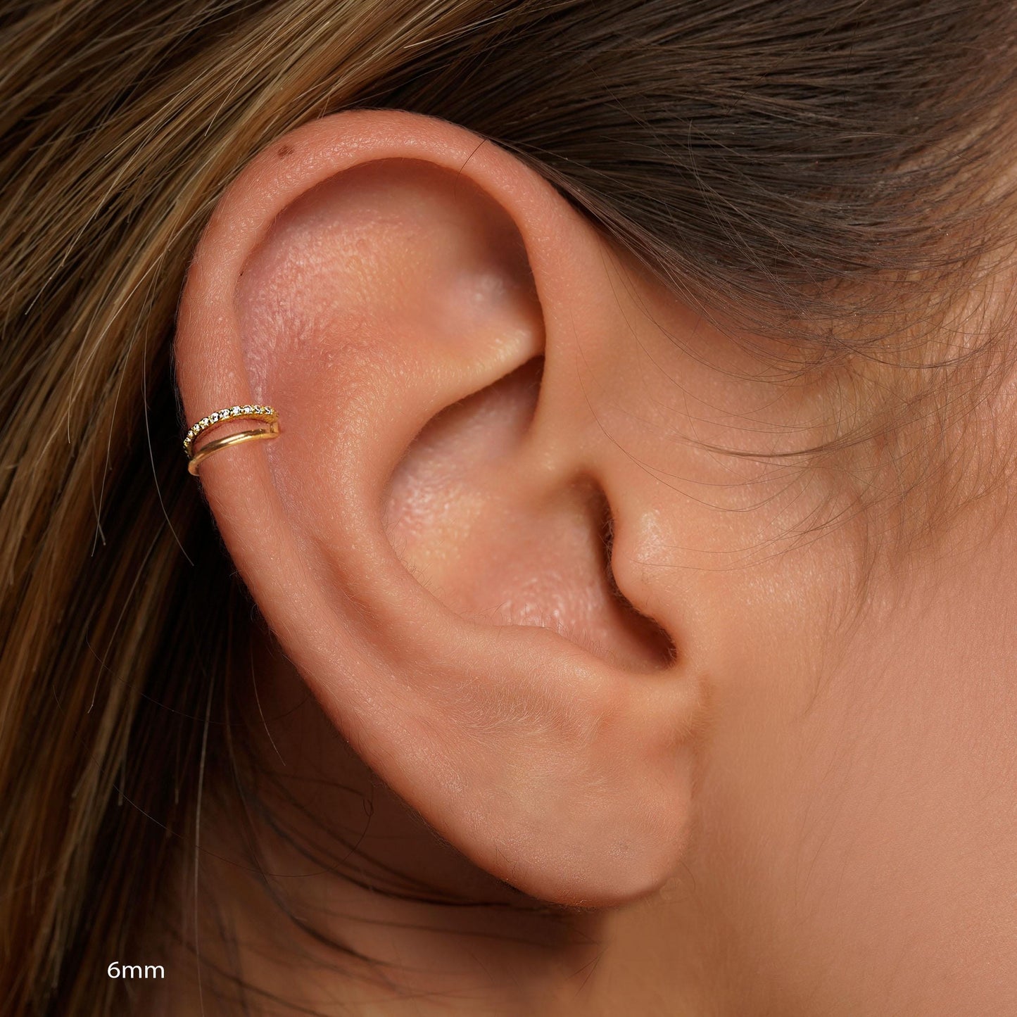 18G/16G  Titanium Double Hinge Hoop •  Hinged Segment Nose Ring •  Septum Clicker Ring • Cartilage Hoop • Helix Earring Hoop
