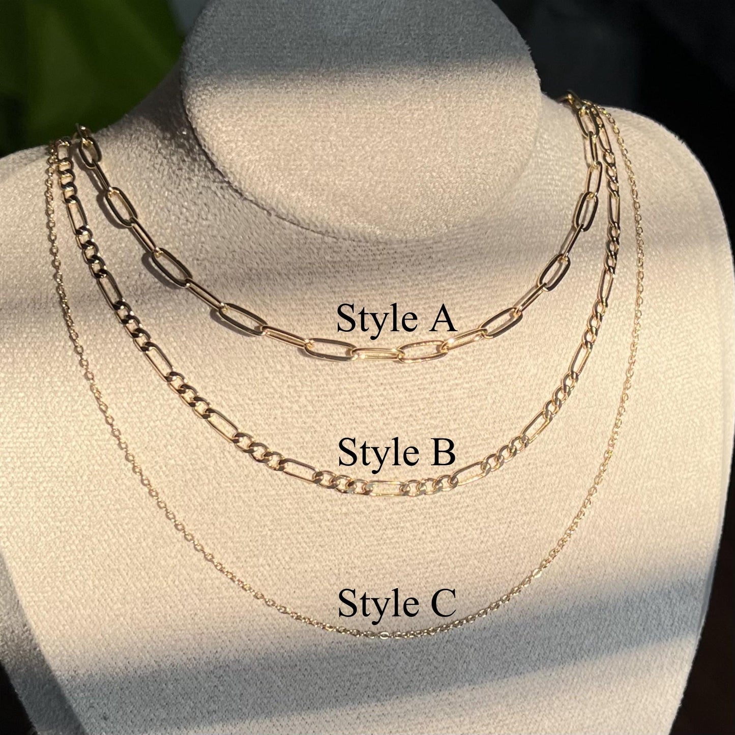 Create Your Own Custom Charm Necklace, Gold Multi Charm Necklace, Custom Charm Necklace for Her, Vintage Chunky Necklace, Christmas Gifts