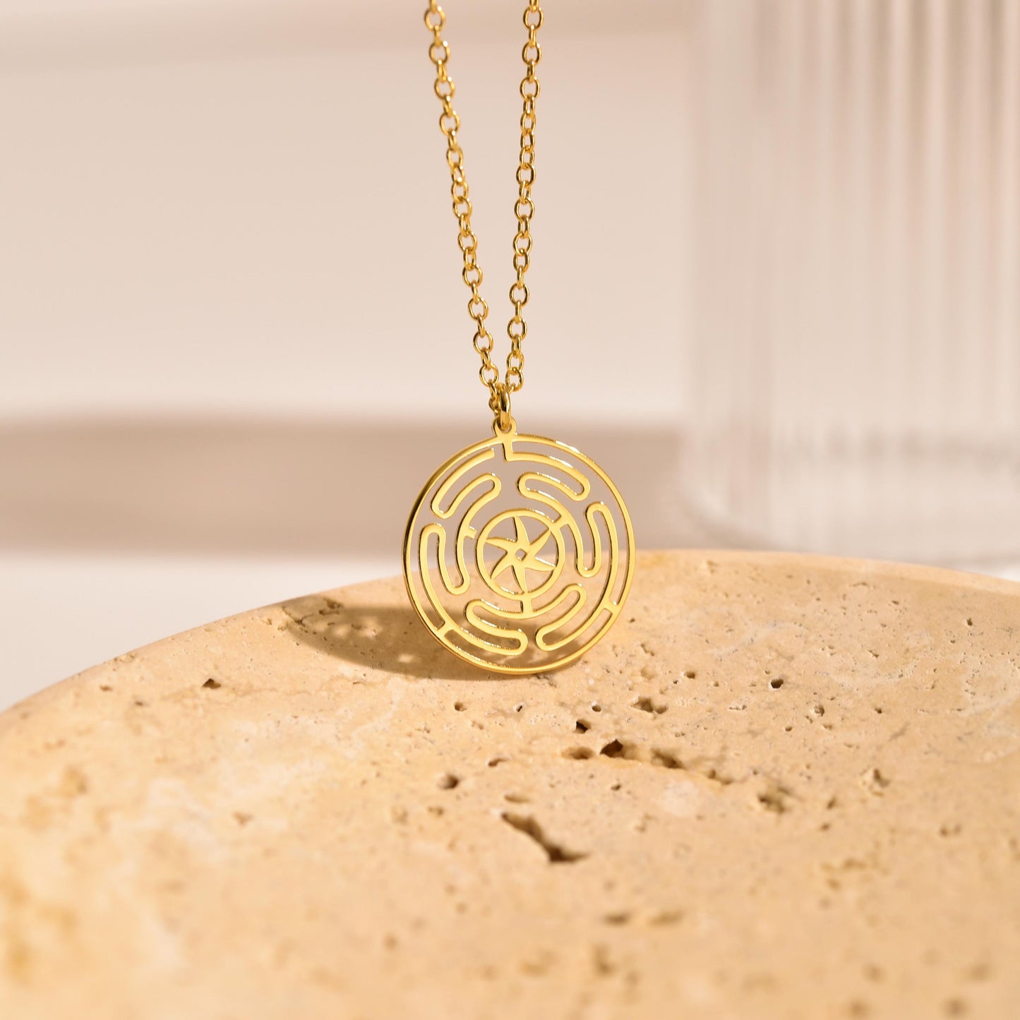Dainty Hecate Necklace, Sterling Silver Necklace, Hekates Magic Necklace, Anniversary Gifts, Wedding Gifts, Birthday Gifts, GS0004