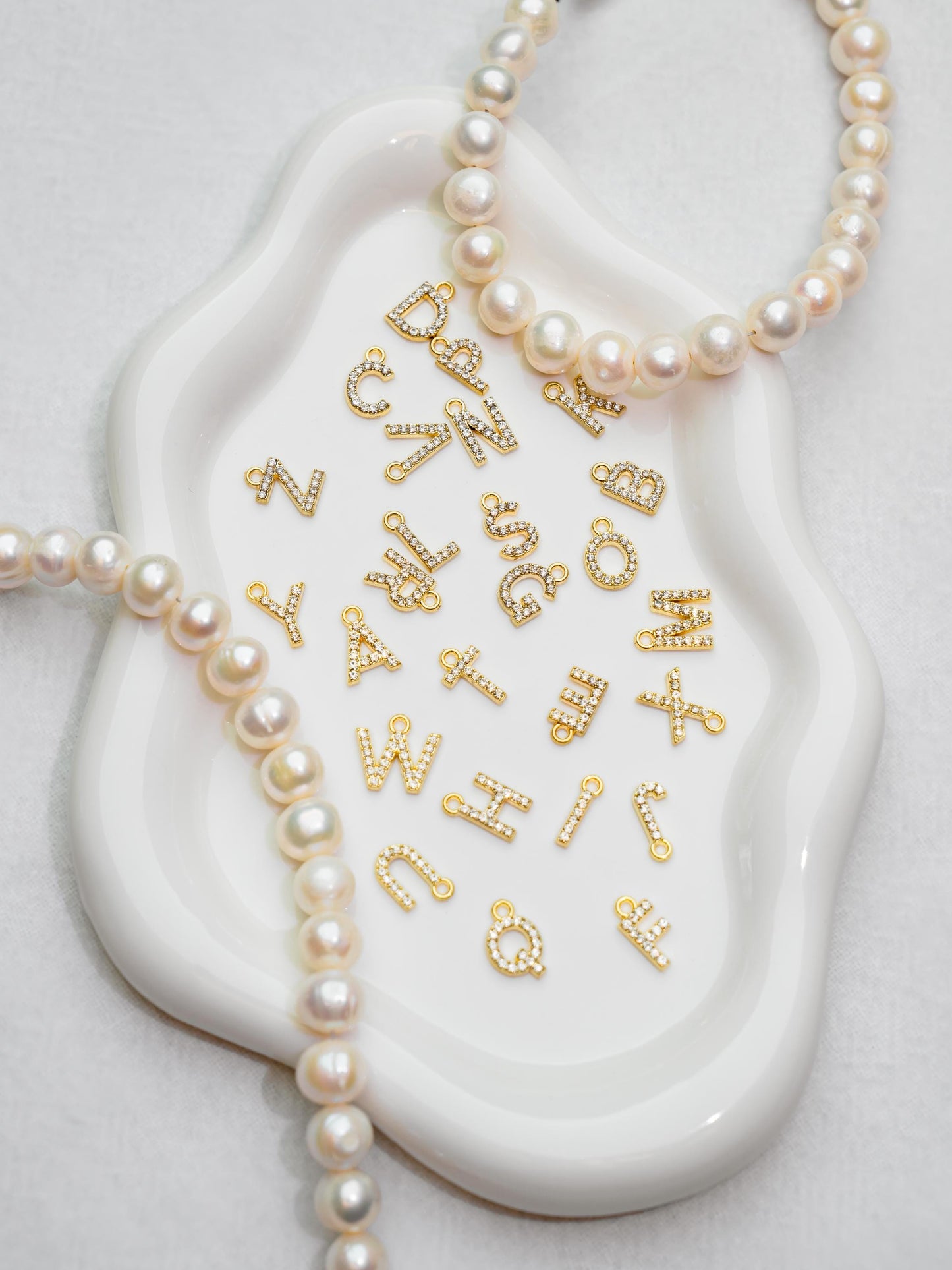 Spring Sale! Name tag Collar for Dog, Customizable Charm, Dog jewelry, Customizable Faux Pearl Necklace for Dogs